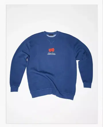 ZARA 로즈 텍스트 맨투맨 티셔츠