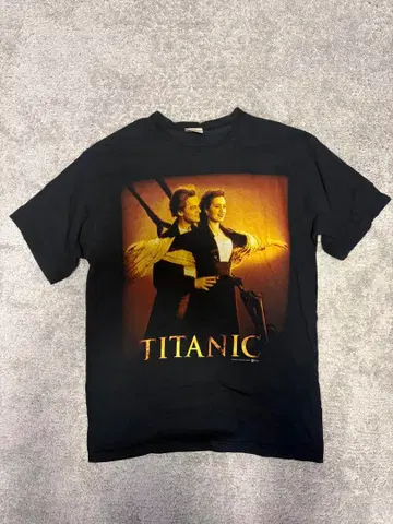 90s 빈티지 무비티 영화 티셔츠 TITANIC 타이타닉