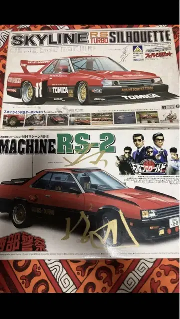 SKYLINE RS 스카이라인 프라모델 정크 부품 회수 3대 세트