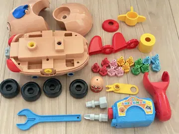 호빵맨 조립 DIY 날아라 코펀치! 나사나사 호빵맨 호
