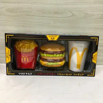 맥도날드 x 에반게리온 맥런치 세트 피규어