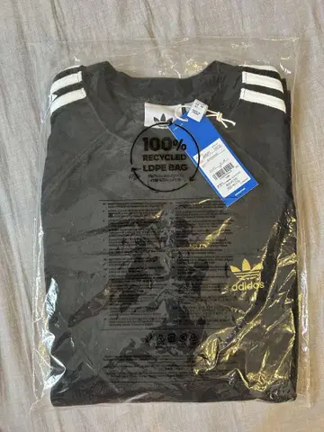 adidas 반팔 테리T셔츠 블랙