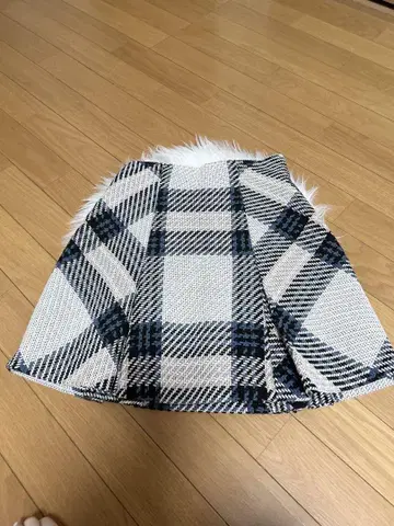 SNIDEL 스나이델 로빙 체크 미니 스커트