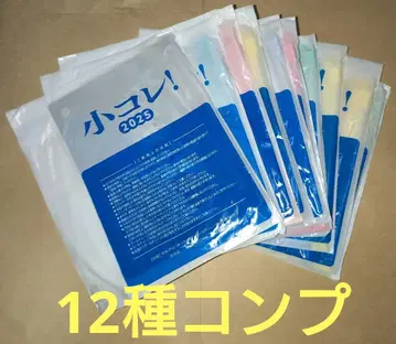 작은 컬렉션 2025 슬라이더 클리어 파우치 12종 컴프 미개봉