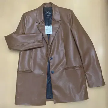 올 가을 유행! 브라운 ZARA 테일러드 자켓 미사용 새상품