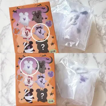 디즈니 할로윈 봉제 인형 참 세트