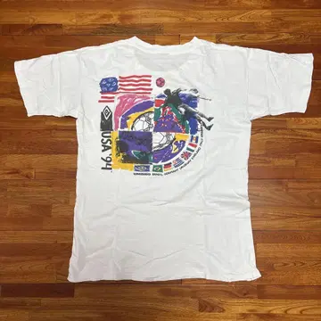 UMBRO USA '94 티셔츠 M 화이트