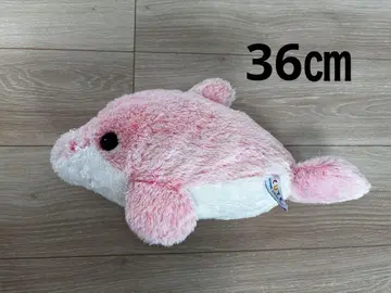 핑크색 돌고래 봉제 인형 36cm 수족관 봉제 인형 바다 생물
