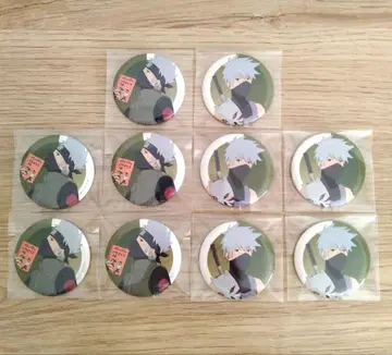 NARUTO 과거와 현재 캔뱃지 하타케 카카시 카카시 10개