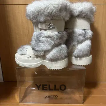 yello 퍼 부츠 2XL