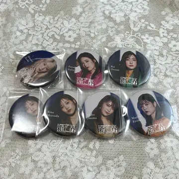 사쿠라자카46 신세카이전 로손 복권 캔뱃지