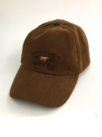 [ 새상품급 ] Golden Bear 코듀로이 캡 브라운