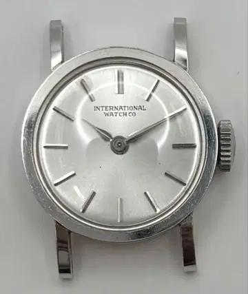 가동품 IWC 인터내셔널 워치 컴퍼니 수동 와인딩 여성용 손목시계