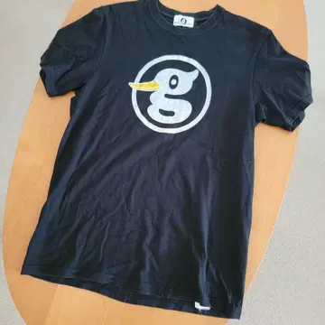 굿이너프 블랙 T셔츠 오리 g로고 레어