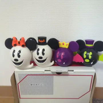 미키 미니 할로윈 캐릭터 4체 세트