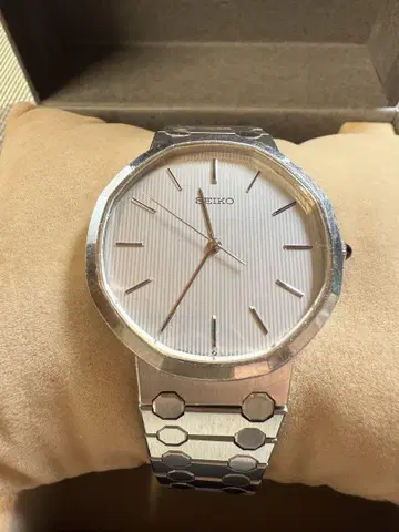 레어 가동 SEIKO 7830-5110 손목시계 새상품 배터리