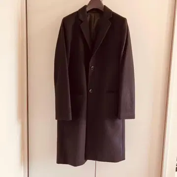UNIQLO 울 캐시미어 체스터 코트 블랙 S