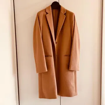 UNIQLO 울 캐시미어 체스터 코트 베이지 S