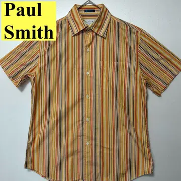 폴스미스 Paul Smith 시그니처 스트라이프 반팔 셔츠