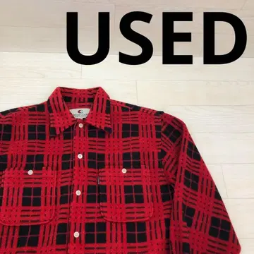 used 구제 플리스 셔츠 자켓