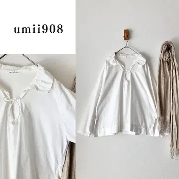 umii908 튜닉 블라우스 풀오버 셔츠 루즈핏 45R