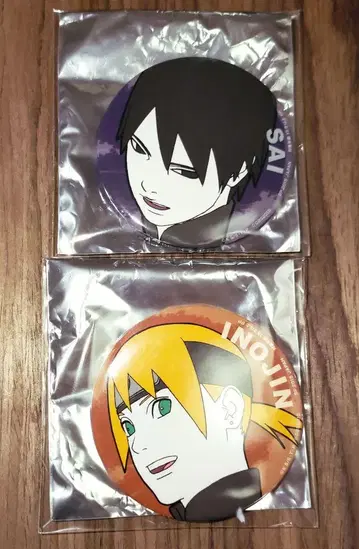 NARUTO 캔뱃지 복권 야마나카 이노진 사이 boruto 반프레스토