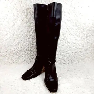 새상품급 25cm Her lip to 롱 부츠 블랙 사이드 지퍼 홀스빗