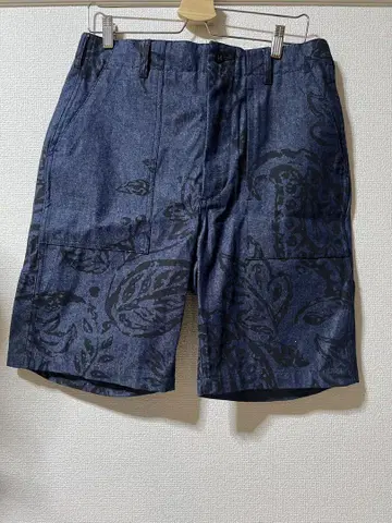 엔지니어드 가먼츠 Fatigue Short 8oz Denim XS