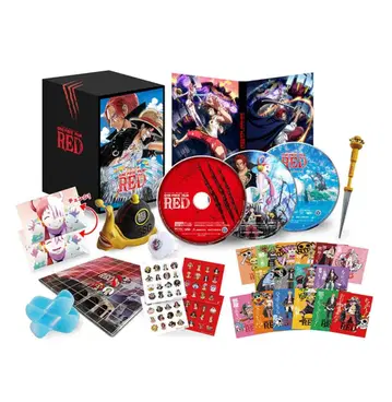 원피스 FILM RED 초회 생산 한정판 4K + Blu-ray