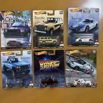 Hot Wheels 도요타 미니카 6세트
