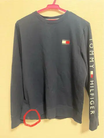 Tommy Hilfiger 네이비 긴팔 트레이닝복