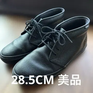 [새상품급] VANS V49CF LEA CHUKKA BLACK 처카 부츠
