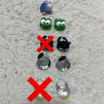 산리오 반지 캡슐 토이 세트