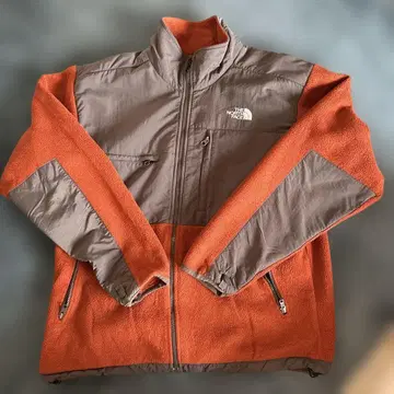 THE NORTH FACE 플리스 자켓 오렌지/그레이
