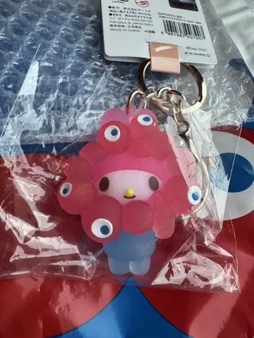 산리오 미야쿠미야쿠 클리어 키링 마이멜로디