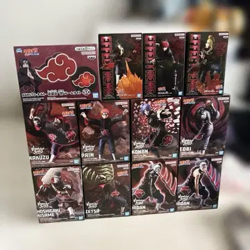 NARUTO 나루토 질풍전 아카츠키 피규어 12점 세트