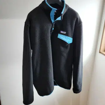 Patagonia 신틸라 스냅 T 블랙 L