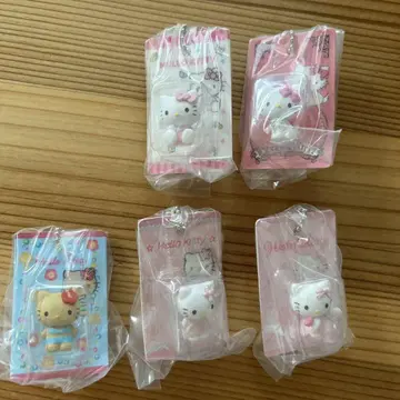 헬로키티 캡슐 토이 5세트 패키지 미니어처 컬렉션