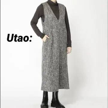 [ Utao: ] 우타오 트위드 점프 스커트 프리 사이즈 스튜디오 클립