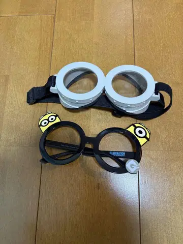 미니언 캐릭터 안경 2세트