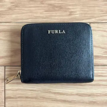 FURLA 2단 접이식 지갑 블랙