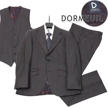 346 새상품 온워드 DORMEUIL 도멜 쓰리피스 수트 A5