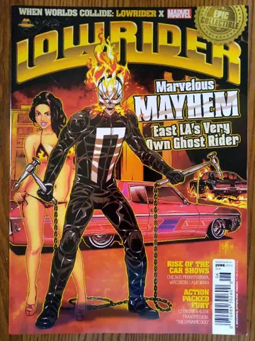 LOWRIDER MAG 2014년 6월 GHOST RIDER FIRST