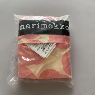 marimekko 에코백 핑크/크림
