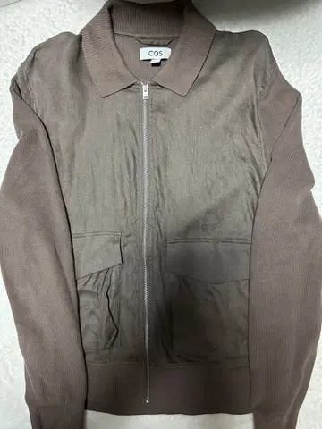 COS 니트 패널 린넨 자켓 xs 사이즈 가격 인하