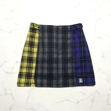 X-girl punk skirt tartan check NANA 헤이세이