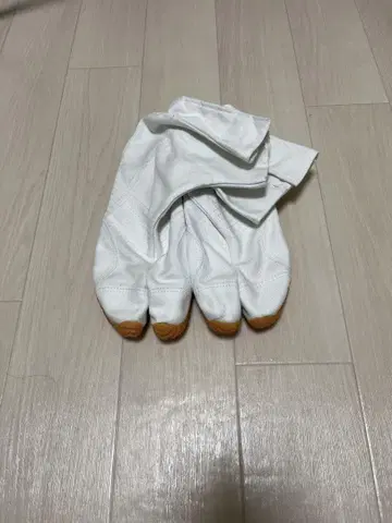 화이트 타비 밴딩 밑창 포함