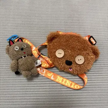 팀 미니백 봉제 인형 키링
