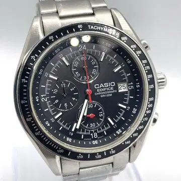 [ 작동품 ] EDIFICE 에디피스 EF-503 쿼츠 남성용 CASIO