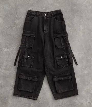 ADRER 파라슈트 데님 카고 팬츠 S 사이즈 HARE ZARA